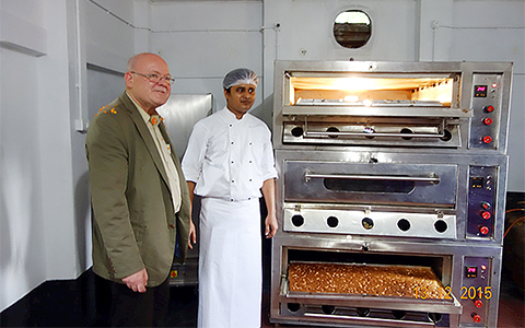 Sunderban German Bakery Einweihung